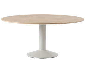 Midst Table Ø160, oak/grey