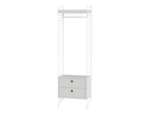 String Hallway M Shelving Set, white