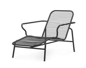 Vig Chaise Longue, black