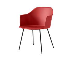 Rely HW33 Armchair, black/vermillion red