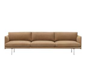Outline 3.5-seater Sofa, Cognac