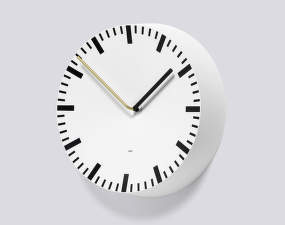 Analog Wall Clock, white
