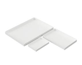 Tray 3-pack, white