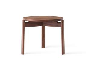 Passage Lounge Table Ø50, walnut