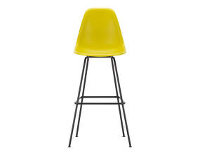 Eames Plastic Bar Stool High, mustard