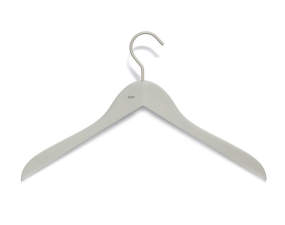 Soft Coat Hanger Slim, Set of 4, grey
