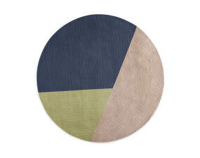 Row Rug Circular, trio