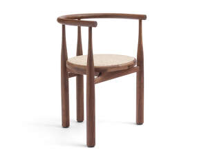 Bukowski Chair French Cane, walnut