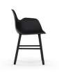 Form Armchair, black/black