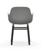 Form Armchair, grey/black