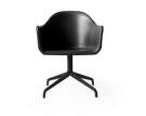 Harbour Dining Chair Star Base, black