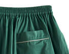 Outline Pyjama Shorts S/M, emerald green
