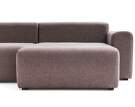 Mags Low Armrest 3-seater Sofa Righ, Loft 103