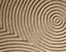 Zen Rug Rounded 134x190, dark beige