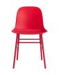 Form Chair Steel, bright red