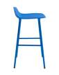 Form Bar Chair 65 cm Steel, bright blue