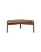 Passage Lounge Table Ø90, walnut