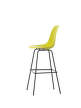 Eames Plastic Bar Stool High, mustard