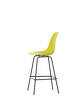 Eames Plastic Counter Stool Low, mustard
