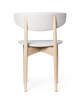 Herman Dining Chair Wood, white beech/off-white