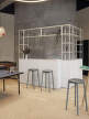 Soft Edge 82 Bar Stool High, soft grey