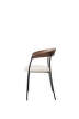 Missing Armchair, lacquered walnut/Barnum 24