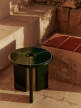 Deya Side Table, dark green