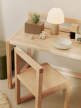 Frill Portable Lamp, cashmere/white