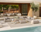 Arke Garden Sofa, sand