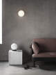 Plinth Side Table Cubic, Carrara