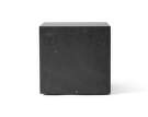 Plinth Side Table Cubic, Nero Marquina