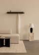 Plinth Side Table Tall, Carrara