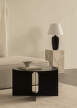 Androgyne Side Table Ø63, black