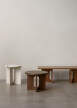 Androgyne Side Table Top, Calacatta Viola