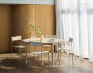 Vev Dining Chair, grey beige
