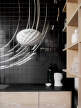 Patera Oval Pendant Light, white