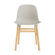 Form Chair Oak, light grey