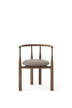 Bukowski Chair, walnut/Linara 342