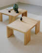 Tenon Side Table, natural oak