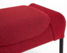 O2 Ottoman, red textile