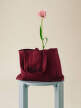 Shopper Bag M, burgundy