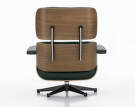 Eames Lounge Chair Walnut Natural, Leather Premium F59 Jade