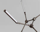Stick Chandelier Mini, bronze