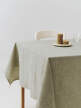 Terrazza Tablecloth, soft olive