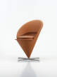 Cone Chair, cognac