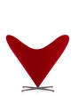 Heart Cone Chair, Tonus red