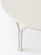 Thorvald SC109 Coffee Table Ø115, ivory
