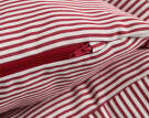 HAY Dogs Bed Zip, red and white stripe