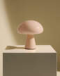Obello Portable Table Lamp, powder pink