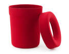 Hide Office Bin, bright red